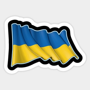 I STAND WITH UKRAINE Sticker